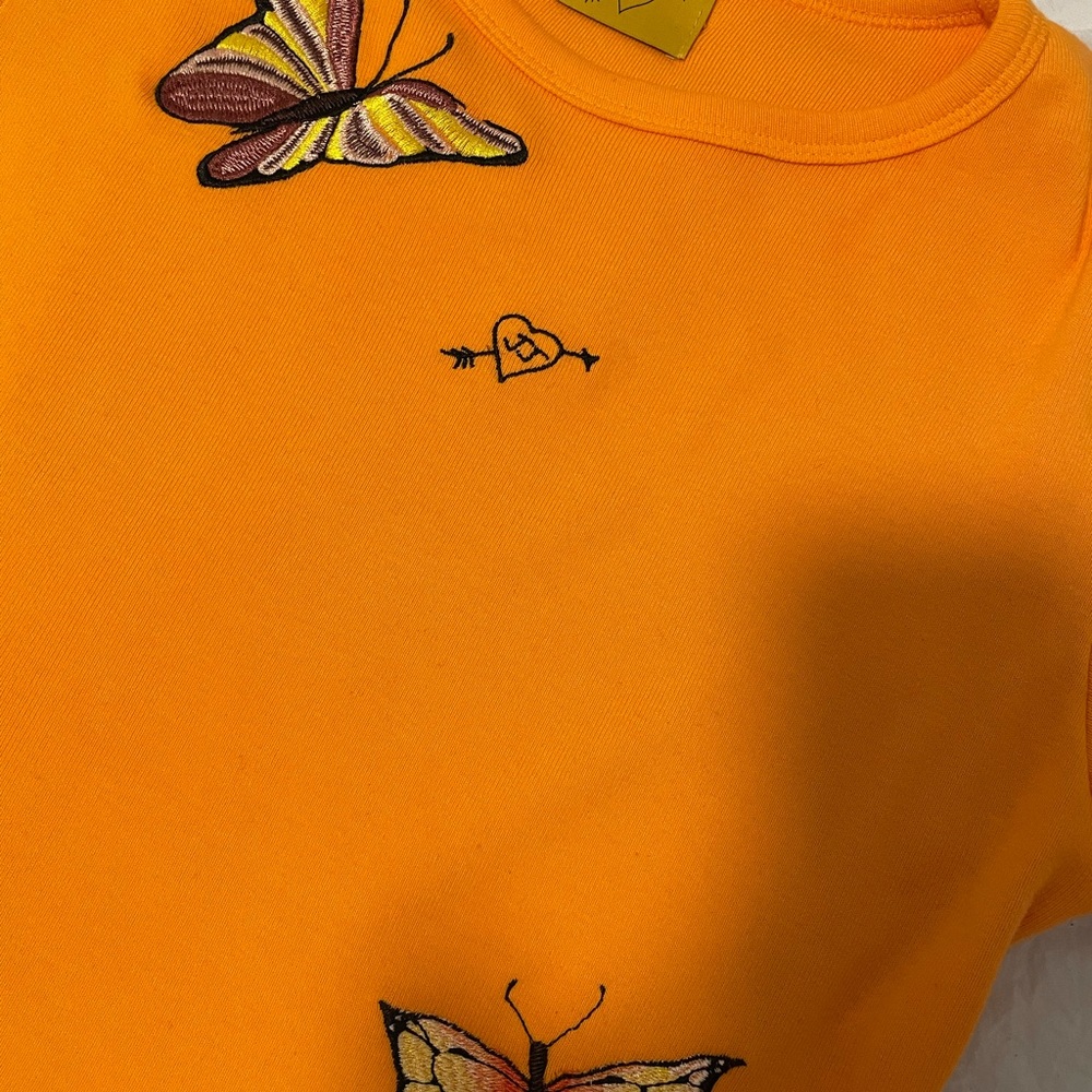 🦋 juliet johnstone baby tee 🧡 - Picture 2 of 3